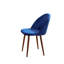 Fauteuil d'appoint en velours-57857210