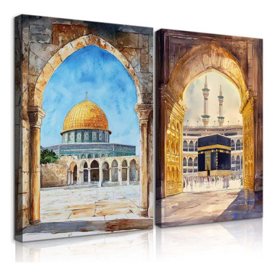 2 Piece Wrapped Canvas Print