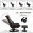 Faux Leather Massage Chair with Ottoman-386279544