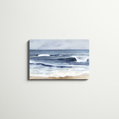 Surf Spray I by Victoria Barnes - Wrapped Canvas Painting
