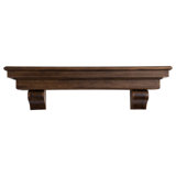 Dogberry Collections French Corbel Mantel Shelf