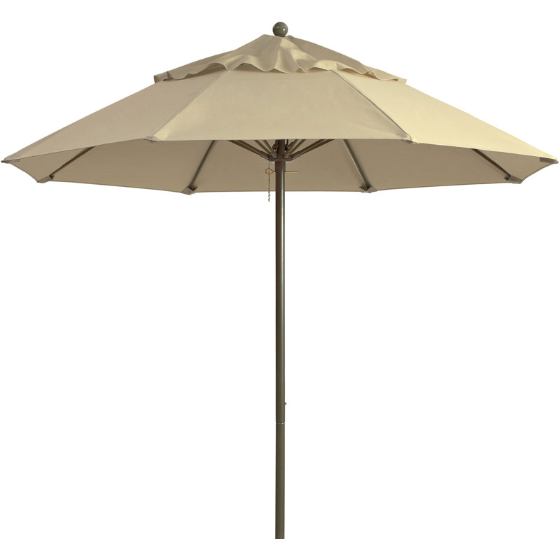 Parasol de marché 9 pi Windmaster, Kaki