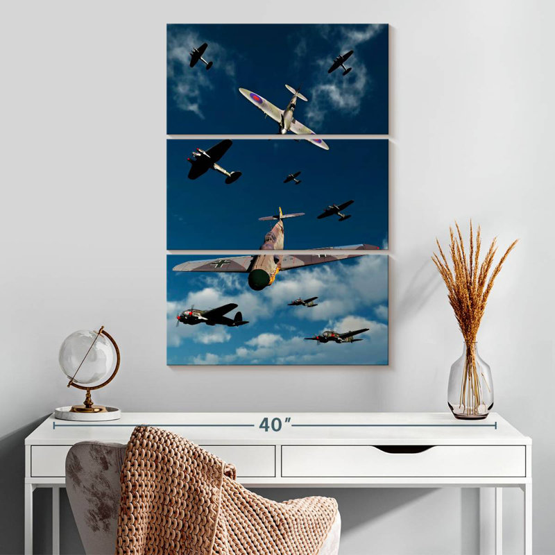 Mehar War Aviation, 32" H x 20" W