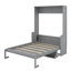 Grand lit escamotable avec bureau, DEL et USB-1270658798