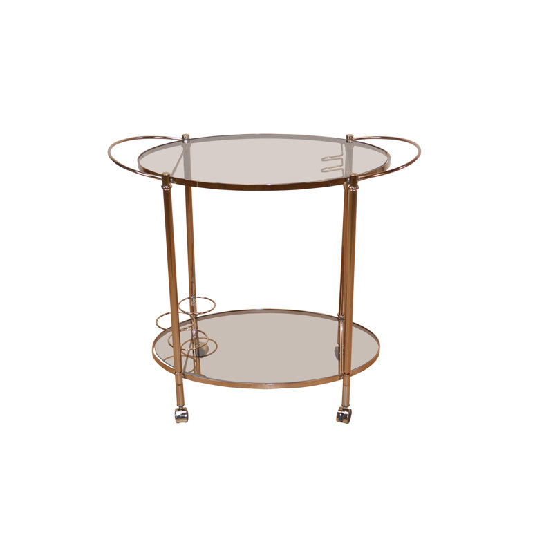 Crass Metal Bar Cart