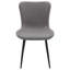 Ensemble de 2 chaises d'appoint rembourrées Grant