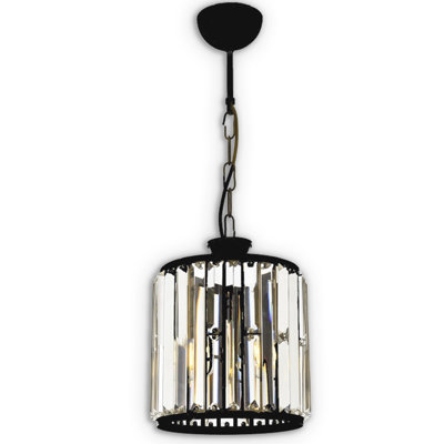 Lustre cylindrique en métal