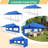 10x30 Pop Up Canopy Tent with Awning & Sidewalls-105240172