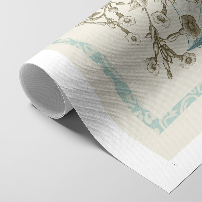 Willow Blue Besler I - Impression sur toile seulement - NON CADRE, H 18 po x l 12 po