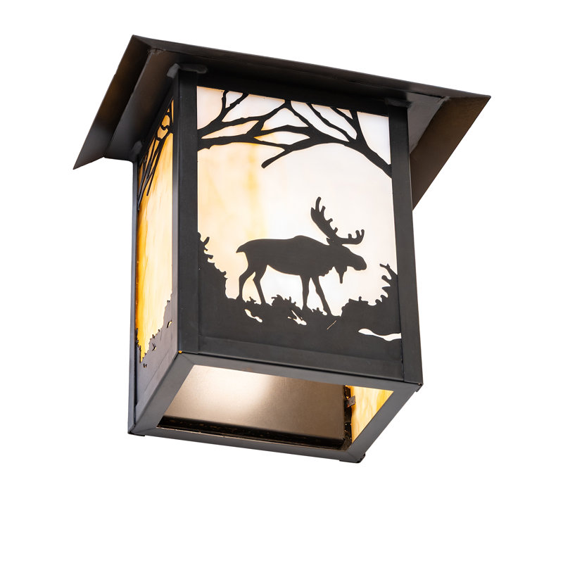 1 - Light Flush Mounted Sconce