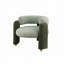 Fauteuil d'appoint rembourré en tissu Chetanna-126479321