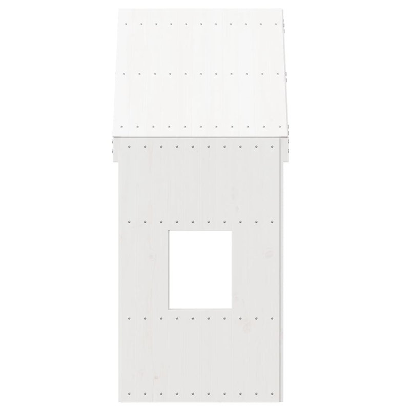 Arely Bunk Bed Accessories, White, 134.5cm H x 60cm L x 89cm W