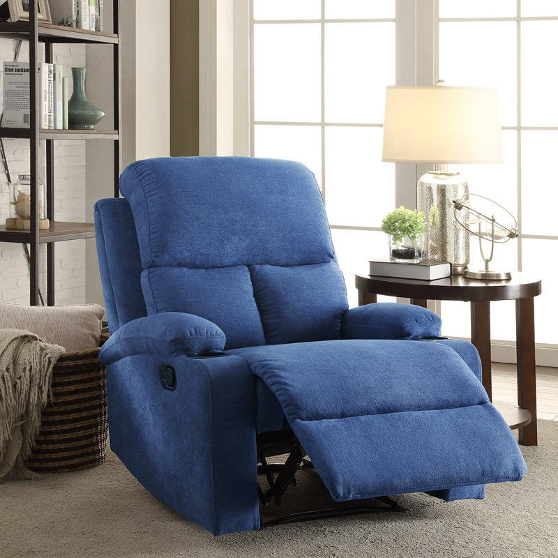 Fauteuil inclinable Blue Linen Motion