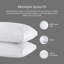 Oreiller ferme en duvet - standard-130094533