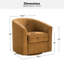 Fauteuil d'appoint pivotant rembourré Amiir-2064100691