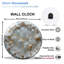 Horloge murale en cristal Magical