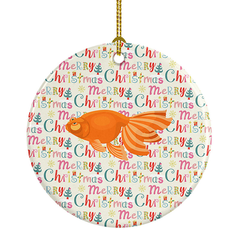 2.8'' Ceramic Animals Hanging Figurine Ornament