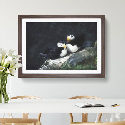 Atlantic Puffin Birds Vol.4 - Picture Frame Graphic Art