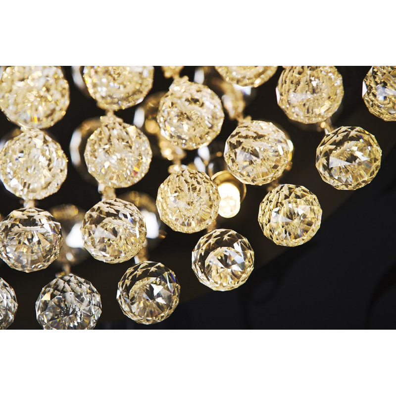 Bolla Flush Mount, Gold