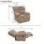 Fauteuil inclinable et berçant moderne Modern-1672404900