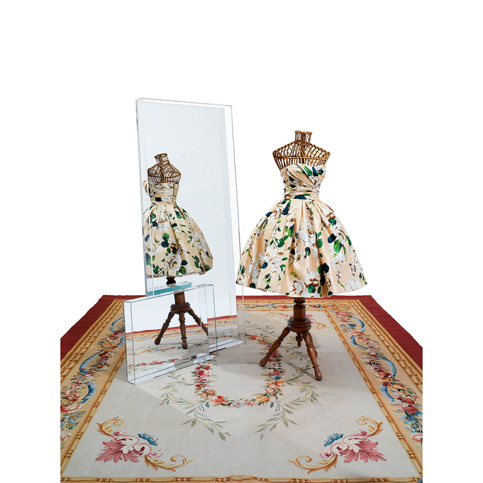 Only Me Accent Mirror, 19.69" x 19.69", Crystal