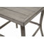 Table d'appoint / table basse en métal peint, table en fer robuste avec finition thermolaquée, utilisation à l'extérieur