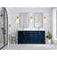 Ensemble de meuble-lavabo double 72 po Esin
