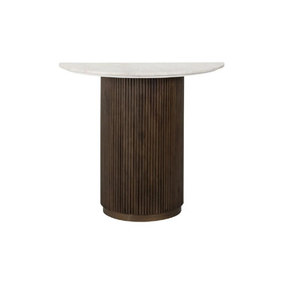 Console Table 35'' W Marble Console Table