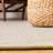 Damian Flat Weave Cotton Solid Color Rug-1850204802