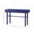Metal Vanity Desk With One Drawer, Blue-260748606