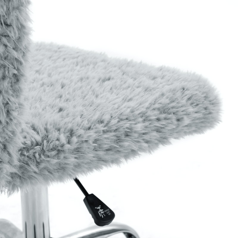 Chaise de travail Hamund, Gris