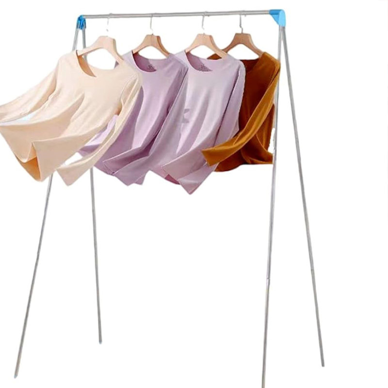 Séchoir à vêtements portatif et pliable