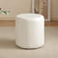30cm Small Round Faux Leather Upholstered Ottoman-1061551669