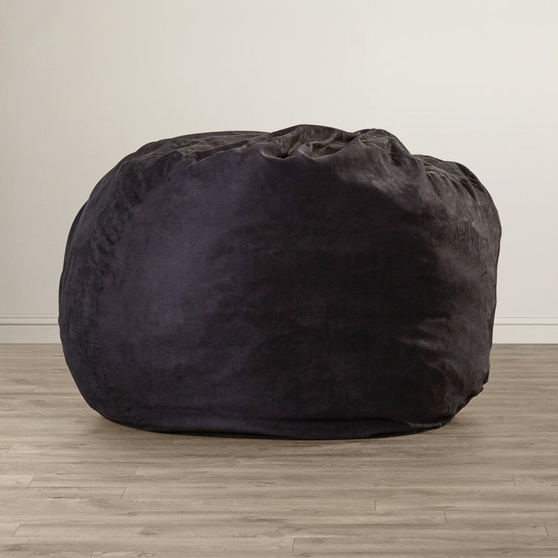 Très grand fauteuil à billes et méridienne, Noir