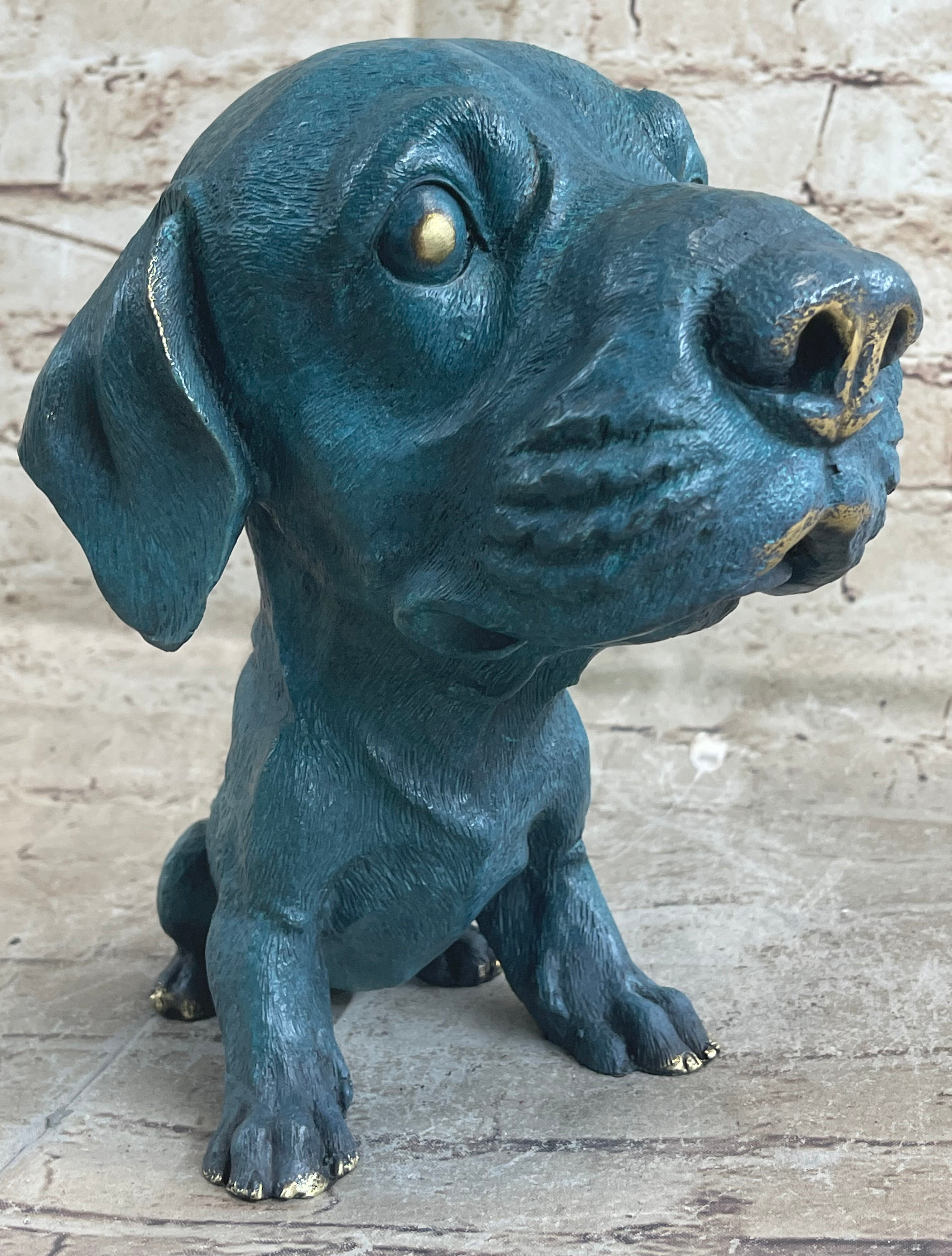 Bobble Head Labrador - Decorazione Auto Annuente In Resina, Ciondolo Per Cruscotto, Regalo Per Amanti Dei Cani