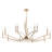 14 - Light Steel Dimmable Classic / Traditional Chandelier-1949467362