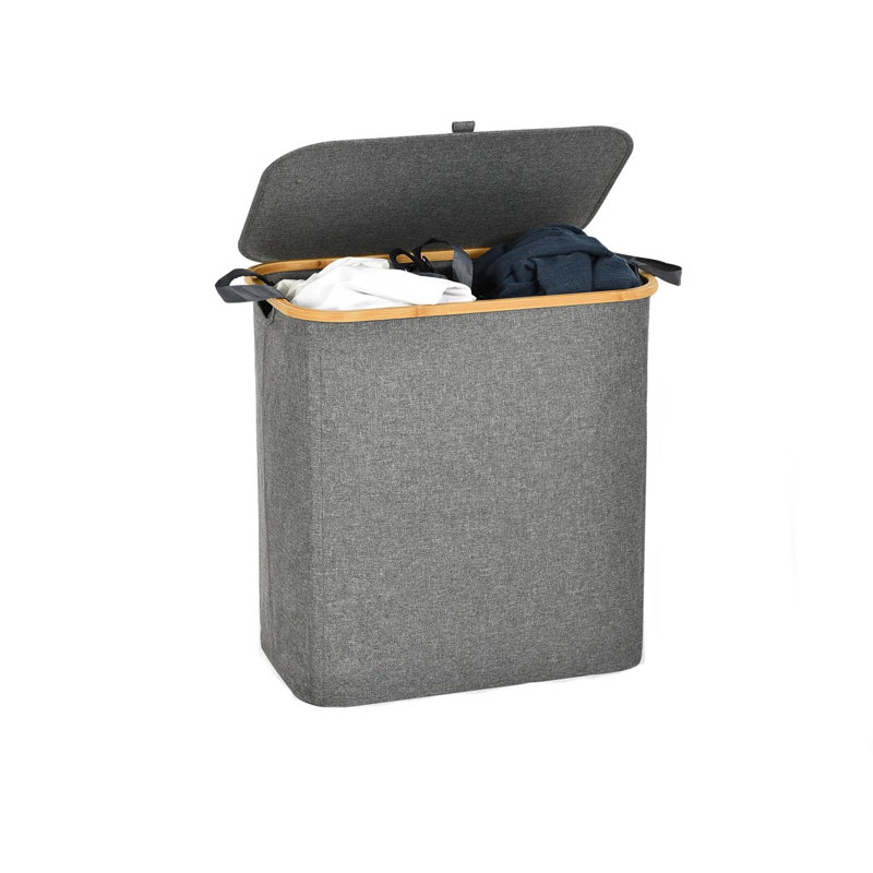 Bamboo Laundry Room Organizer