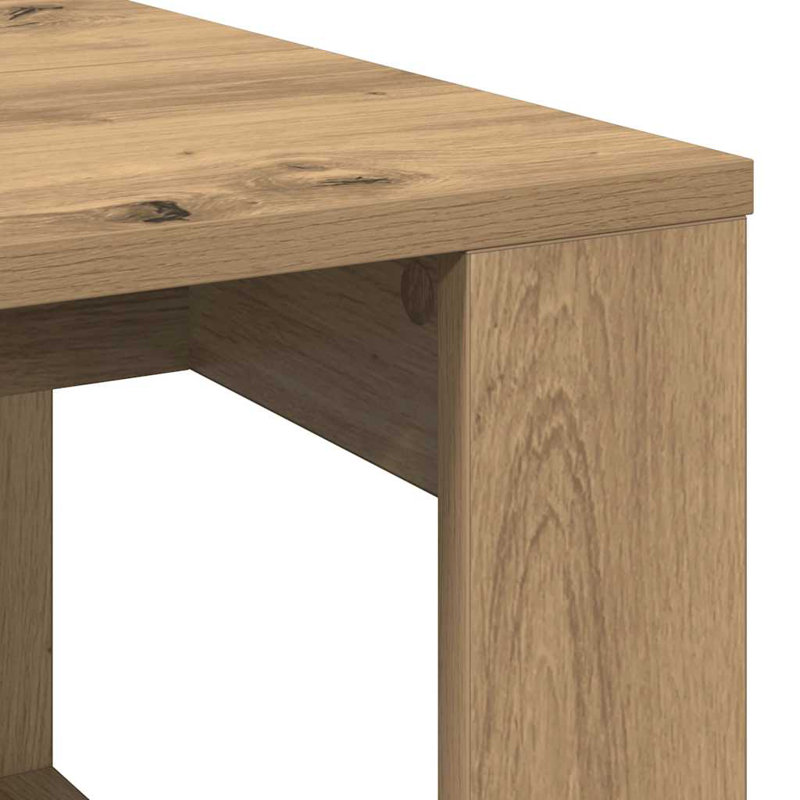 Coffee Table 102X50x35 Cm Engineered Wood, Artisan Oak