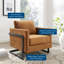 Fauteuil d'appoint en tissu Posse-663266817-663266816