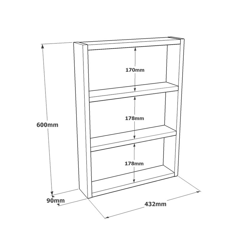 Locelso Floating Shelf, Mink