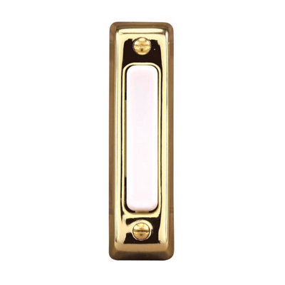 Gold Push Button Doorbell