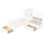 Lit simple avec canapé rembourré Hartlynn-585044439