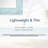 Sutphen 24x30" Coastal Aqua Blue Mosaic Printed Glass Reeded Tiled Frameless Decorative Accent Wall Mirror for Entryway, Hallway, Bathroom Vanity, Bedroom-65056469