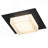 8" Square Black Integrated LED Flush Mount-913579029-913579028