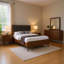 Ensemble de chambre à coucher complète 4 pièces Robyn-114566229