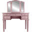 Coiffeuse avec miroir Torrance-967621729