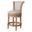 Ted Swivel Upholstered Counter Stool with Solid Wood Frame-1890758451-1916120051-1916120049