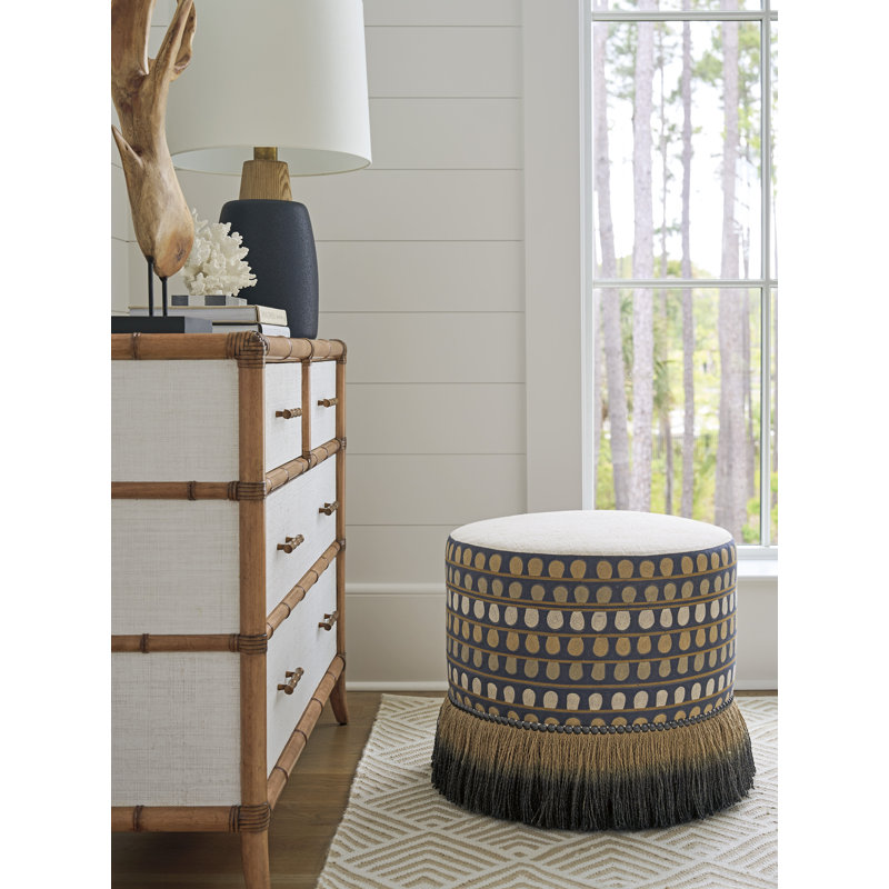 Key Biscayne Round Ottoman