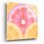 «Citrus Pattern» par Rachel Hallquist, art mural en verre acrylique-575211839