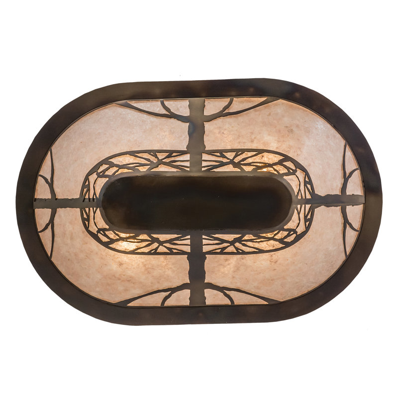 Rustic Lodge 8 - Light Dark Burnished/Antique Copper Kitchen Island Pendant
